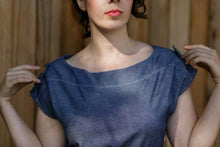 Load image into Gallery viewer, Chambray Utility Dress