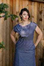 Load image into Gallery viewer, Chambray Utility Dress