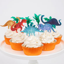 Load image into Gallery viewer, Dinosaur Kingdom Cupcake Kit (x 24 toppers)