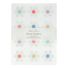 Load image into Gallery viewer, Glitter Daisy Stickers (x 8 sheets)
