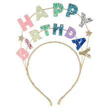Load image into Gallery viewer, Happy Birthday Glitter Headband
