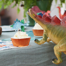 Load image into Gallery viewer, Dinosaur Kingdom Cupcake Kit (x 24 toppers)
