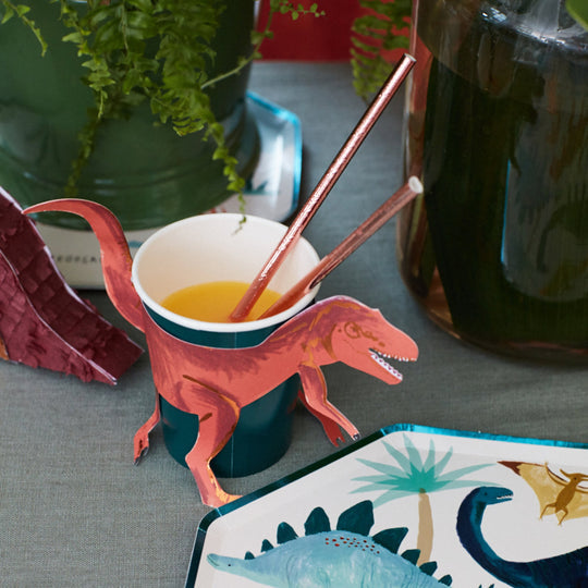 T-Rex Party Cups (x 8)