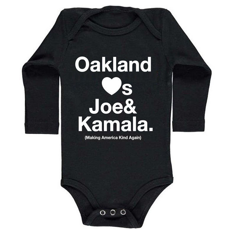 Oakland Loves Joe & Kamala Tee (kids + baby)