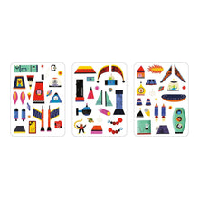 Load image into Gallery viewer, Rocket Ship Magnetic Build-It