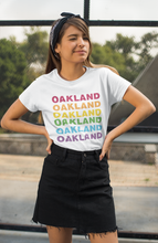 Load image into Gallery viewer, Oakland Rainbow Tee