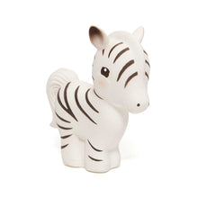 Load image into Gallery viewer, 100% Natural Rubber Toy Zippy the Zebra