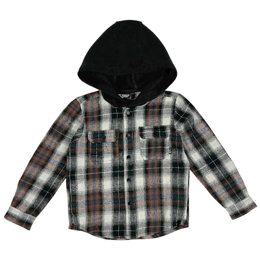 Woodsman Hooded Flannel Shirt