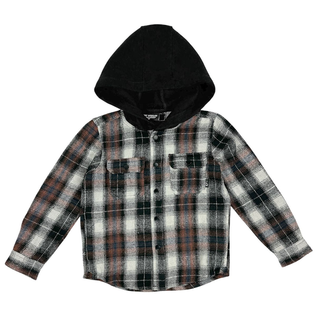 Woodsman Hooded Flannel Shirt