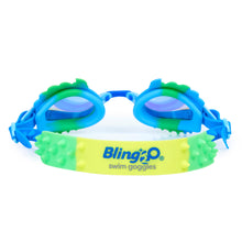 Load image into Gallery viewer, Dylan the Dinosaur Swim Goggle - Two colors

