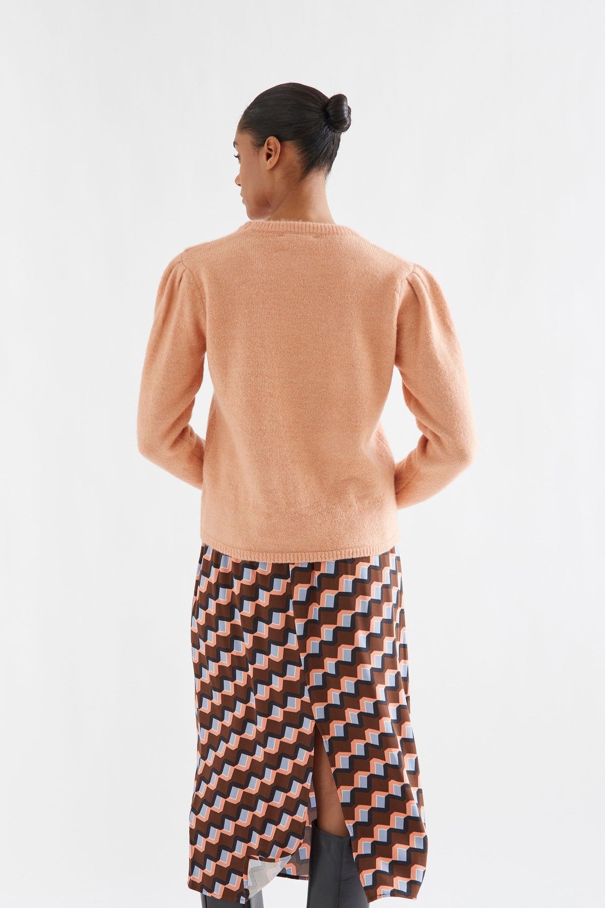 Crew Neck Sweater - Pink