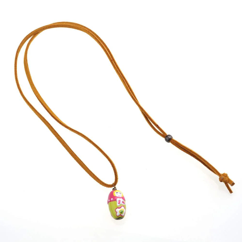 Doll Charm Pendant Necklace