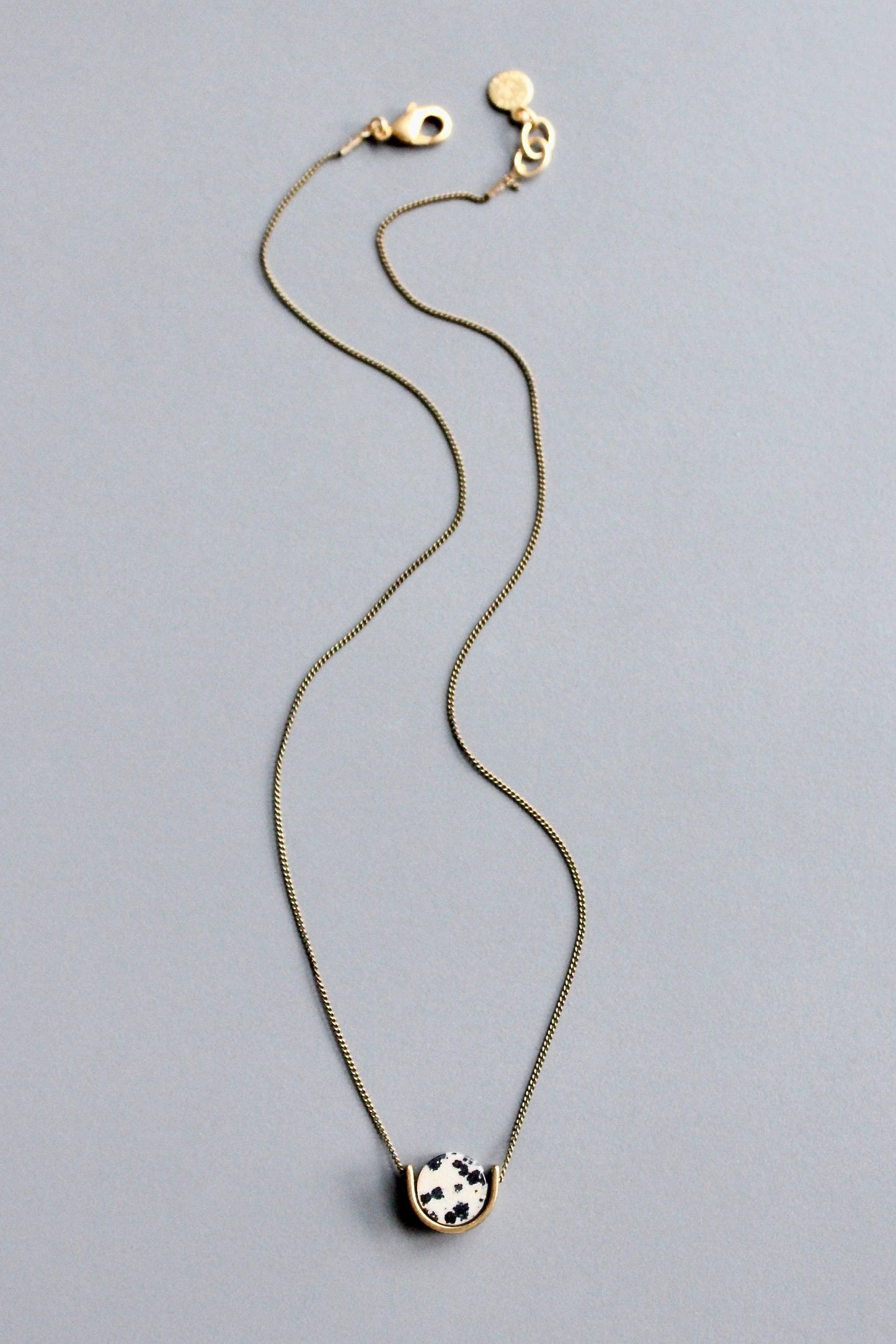 Mini Dalmatian Pendant Necklace