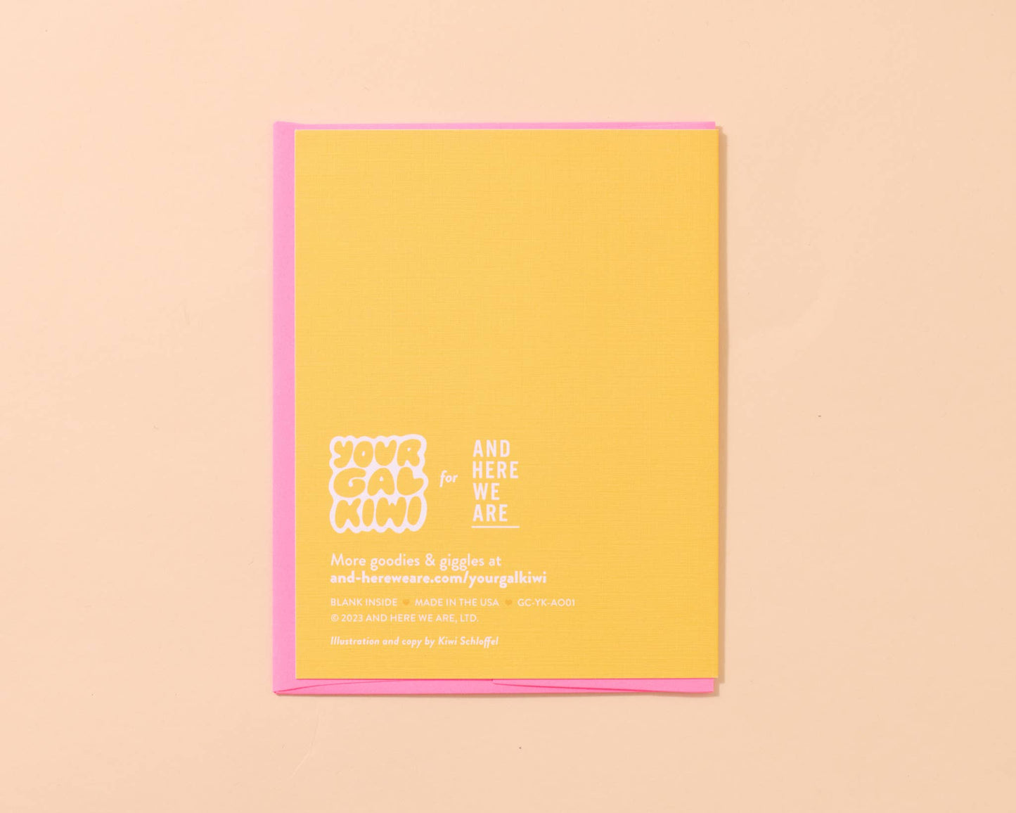 New Baby Card — Already Obsessed