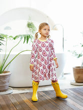 Load image into Gallery viewer, Organic Cotton Mia Dress - Pomegranate
