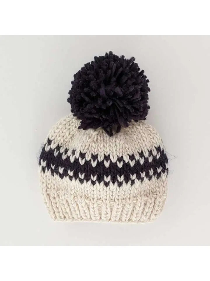 Rebel Natural Knit Beanie Hat