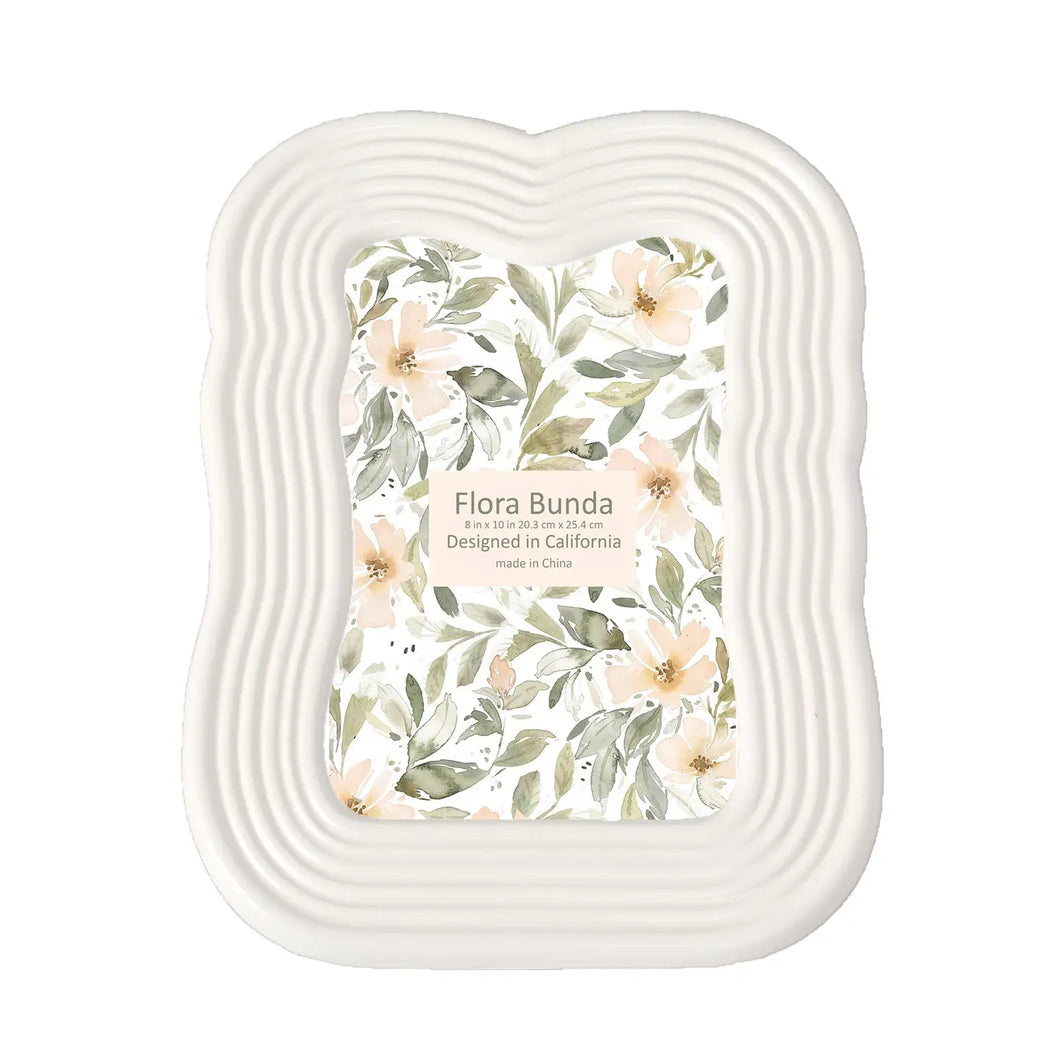 8 X 10 Curves Ceramic Frame