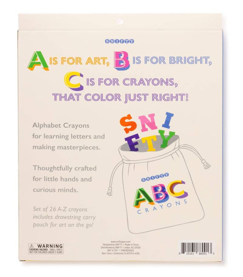 SNIFTY - ABC Crayons