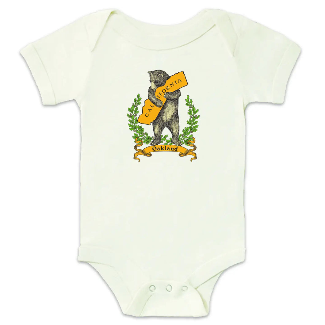Oakland Bear Hug Onesie