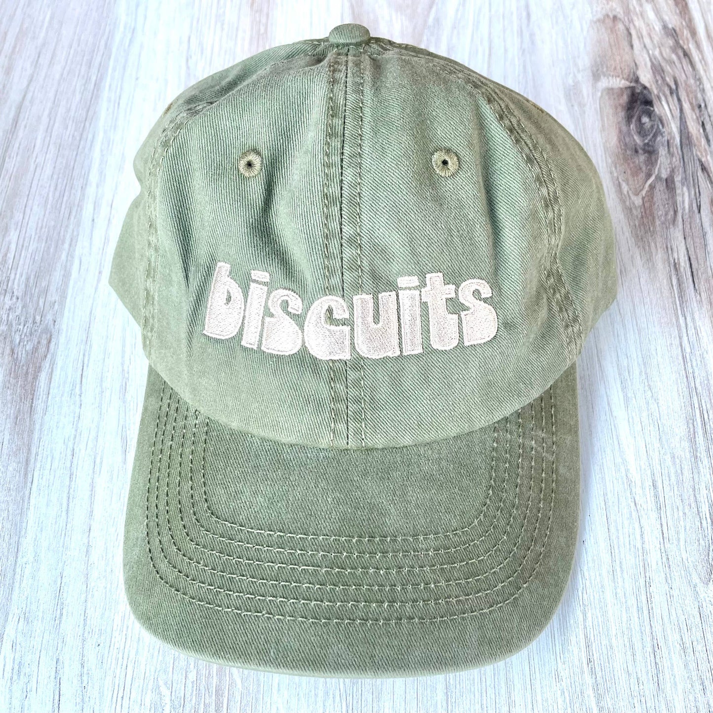Biscuits Baseball Cap Dad Hat