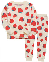 Load image into Gallery viewer, Berry Berry Cotton Long Sleeve PJs
