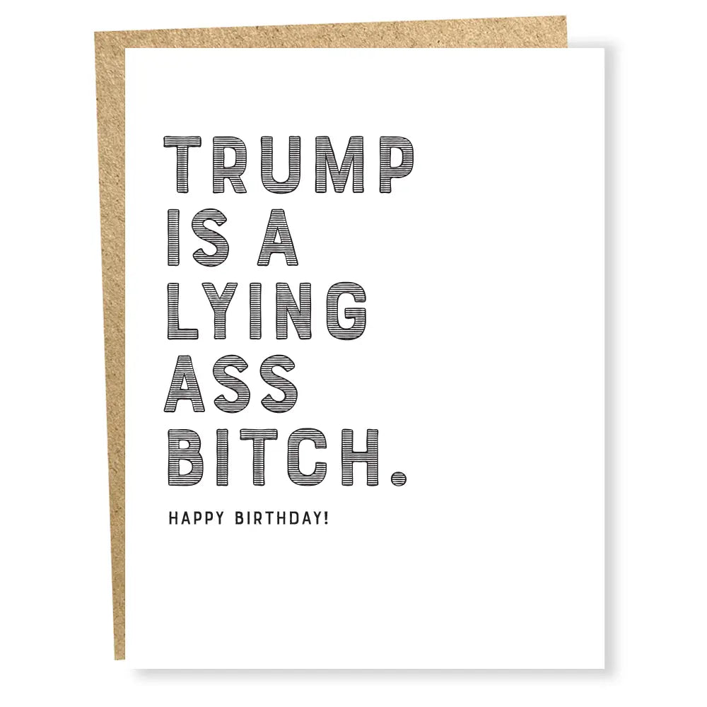 Trump/Bitch Card