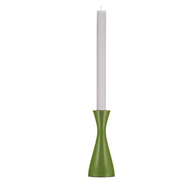 5.9'' Medium Olive Candleholder
