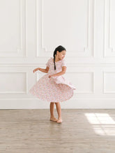 Load image into Gallery viewer, Harlow Twirl Dress - Watercolor Bloom
