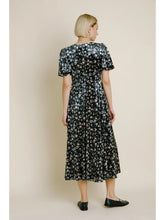 Load image into Gallery viewer, Velvet Midi Dress w/ Cording
