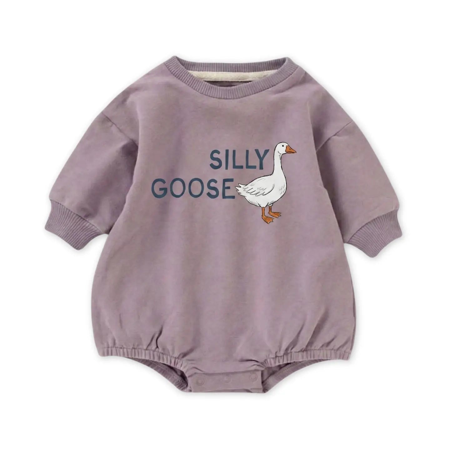 Cotton Bubble Romper - Silly Goose