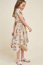 Load image into Gallery viewer, Floral Hanky Hem Dress
