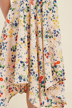 Load image into Gallery viewer, Floral Hanky Hem Dress
