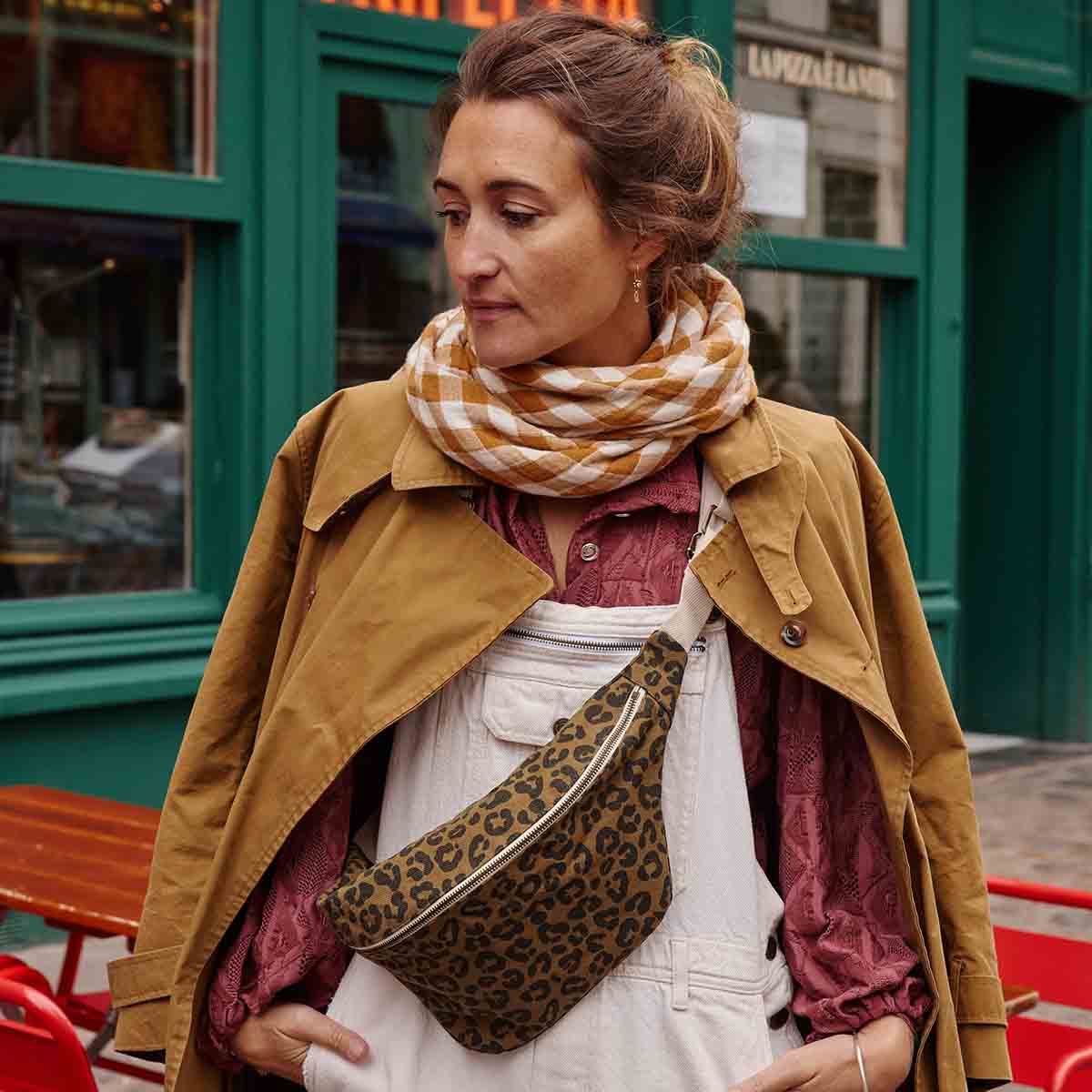 Women's Bum Bag - Graou Olive