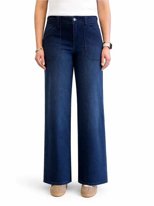 32'' Better Butter Wide Leg Jean w/ Porkchop Pockets