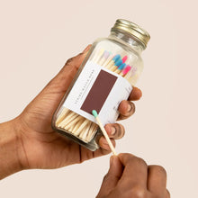 Load image into Gallery viewer, Safety Matches, Multicolor Rainbow Tip
