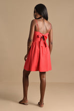 Load image into Gallery viewer, Button Front Dress - Red
