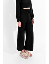 Load image into Gallery viewer, Knit Loungewear Pants - Black
