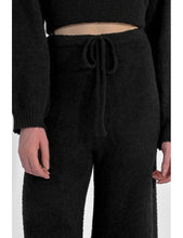 Load image into Gallery viewer, Knit Loungewear Pants - Black
