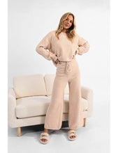 Load image into Gallery viewer, Knit Loungewear Pants - Offwhite
