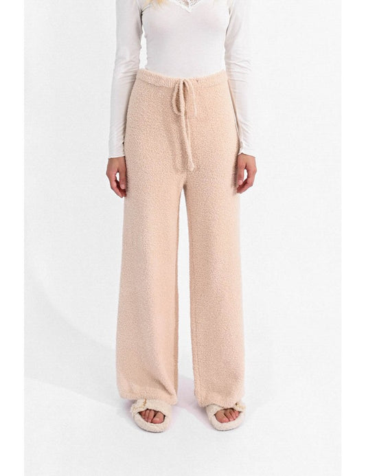 Knit Loungewear Pants - Offwhite
