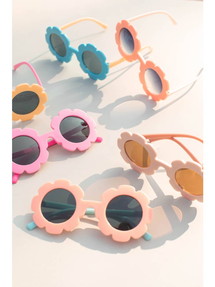 2-Tone Flower Sunglasses - several colors