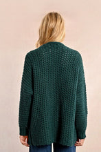 Load image into Gallery viewer, Cable Cardigan - Forest Green
