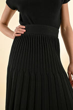 Load image into Gallery viewer, Pleated High Waisted Midi Skirt
