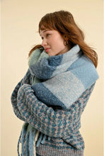 Load image into Gallery viewer, Long Fluffy Scarf - Blue
