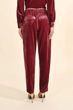 Load image into Gallery viewer, Velvet Cigarette Pants - Pink
