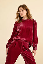 Load image into Gallery viewer, Velvet Top - Pink
