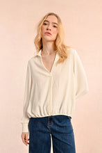 Load image into Gallery viewer, Short Puffy Blouse - Cream
