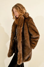 Load image into Gallery viewer, Faux Fur Coat
