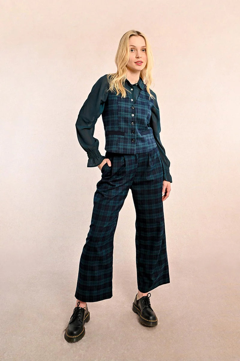 Blackwatch Plaid Vest