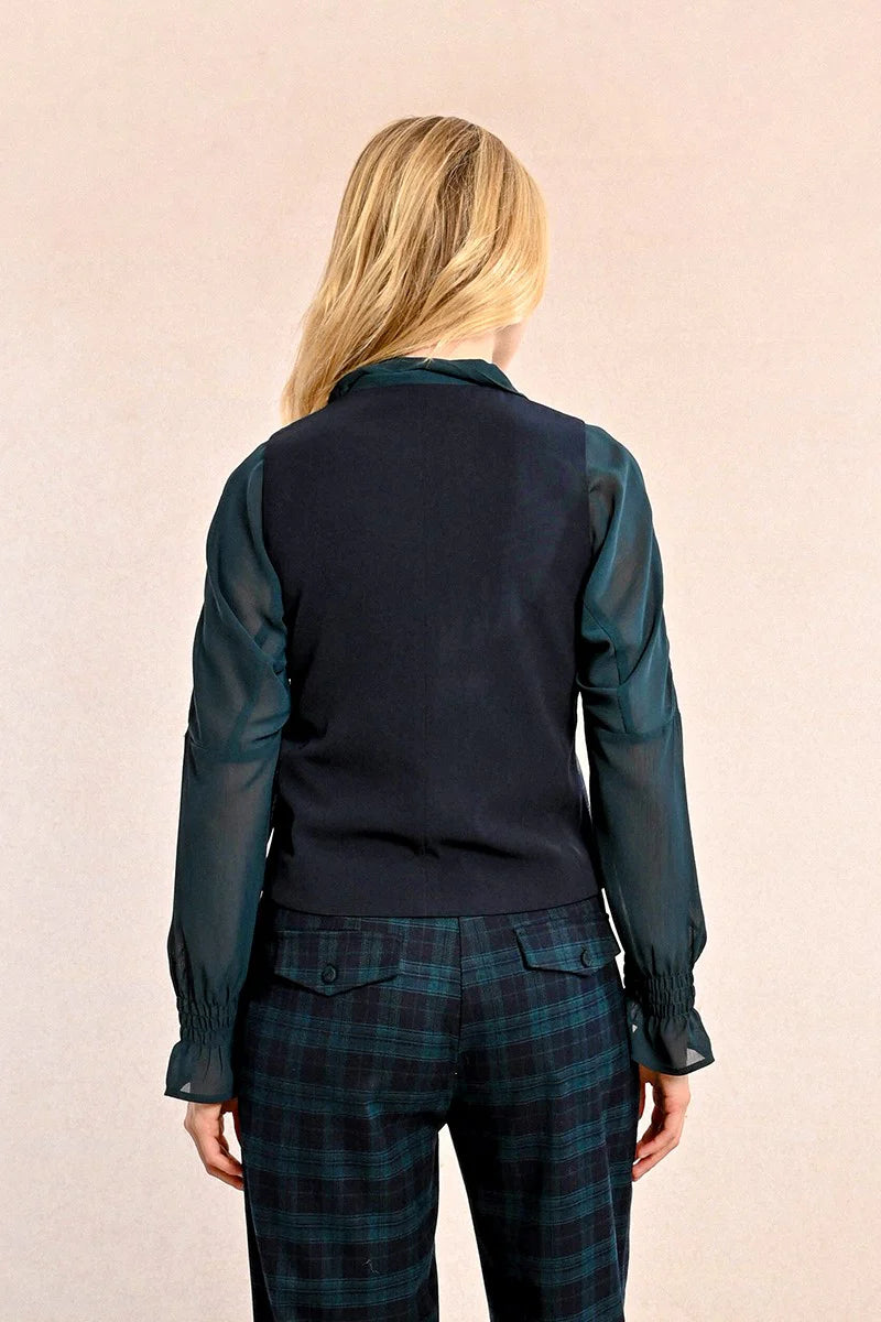 Blackwatch Plaid Vest